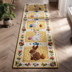Golden Meadow Runner Carpet Runner Rug - Cute Pet Design | Animal Printed Runner Rug