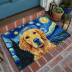 Golden Star Gaze Doormat - Nature Design | Printed Welcome Doormat