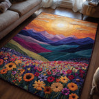 Golden Valley area rug in a living room