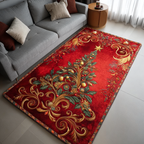 Golden Wish area rug in a living room