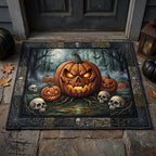 Gothic Halloween Swamp Doormat - Seasonal Holiday Design | Printed Welcome Doormat