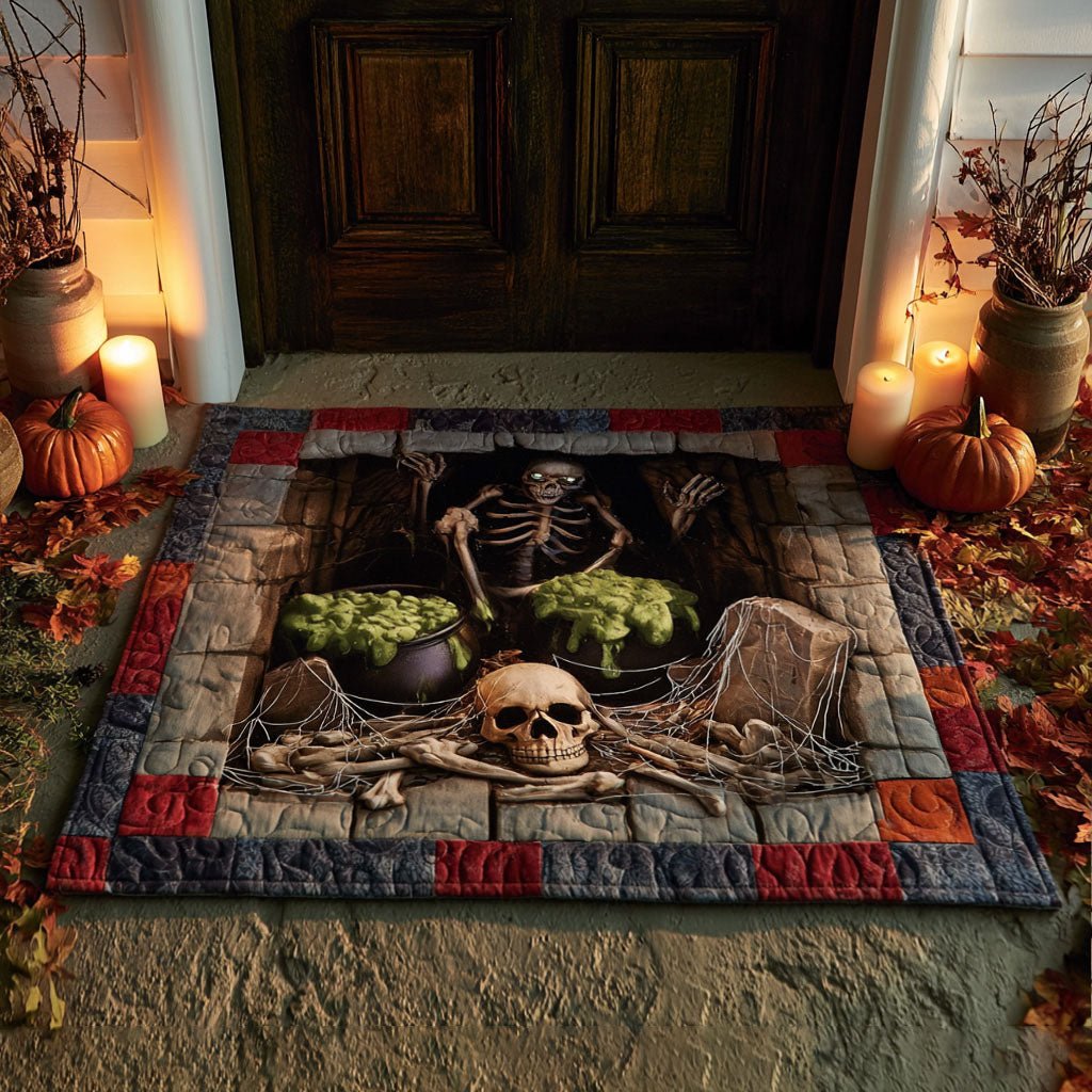 Graveyard Greetings Doormat - Nature Design | Printed Welcome Doormat