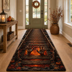 Grim Passage Runner Carpet Runner Rug - Cute Pet Design | Animal Printed Runner Rug