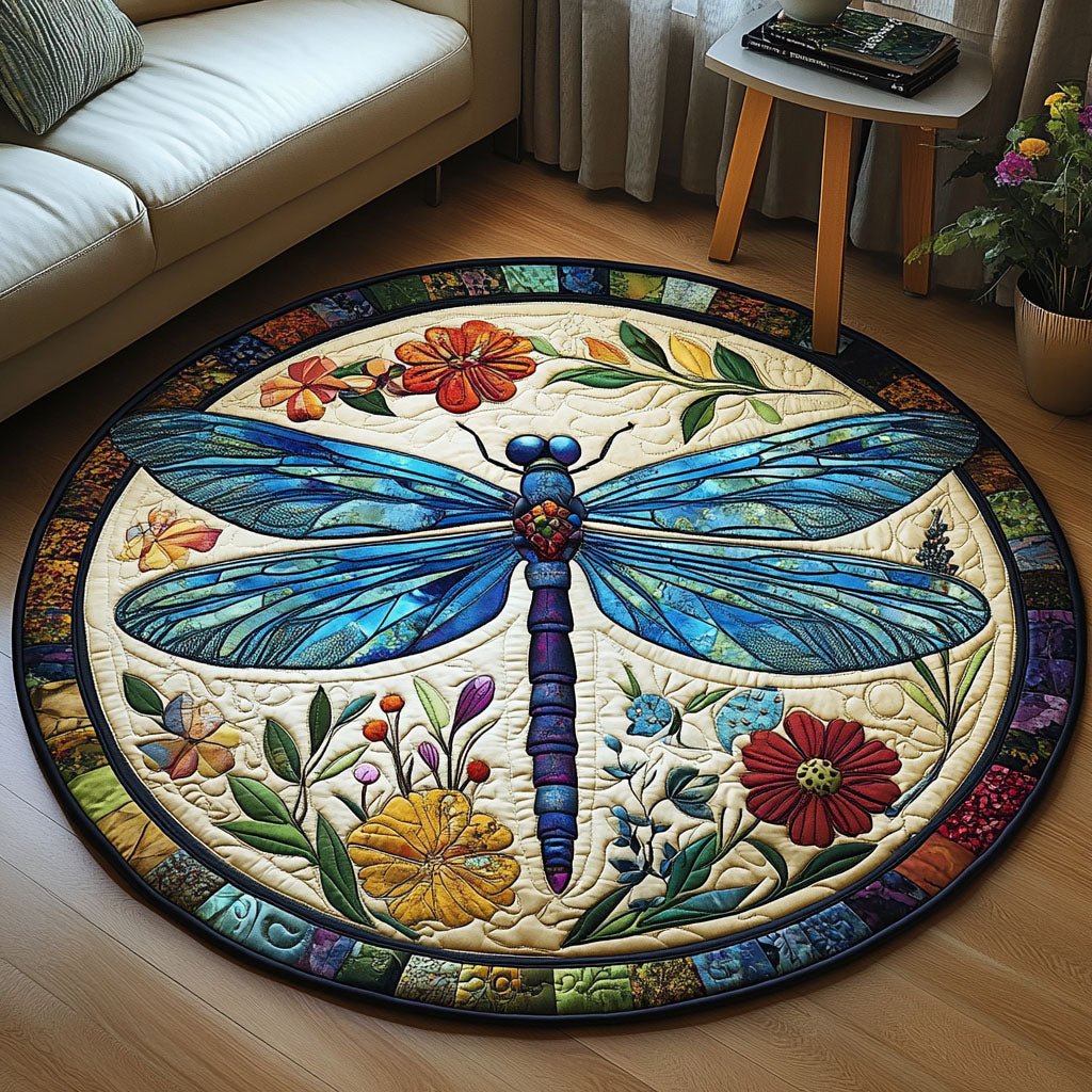 Guardian of the Skies Round Mat Rug - Nature Design | Serene Home Decor