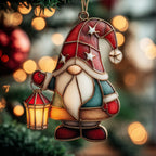 Guiding Glow Gnome Christmas Ornament