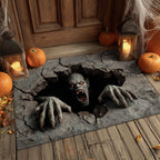 Halloween Doormat - Seasonal Holiday Design | Printed Welcome Doormat