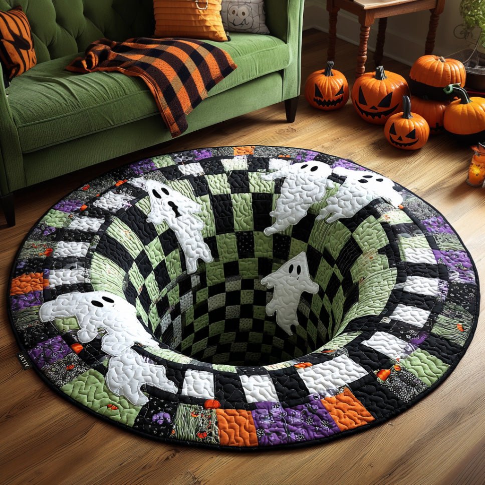 Halloween Round Mat Rug - Nature Design | Serene Home Decor