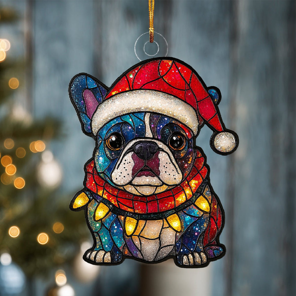 Happy Puppy of Mine Christmas Ornament