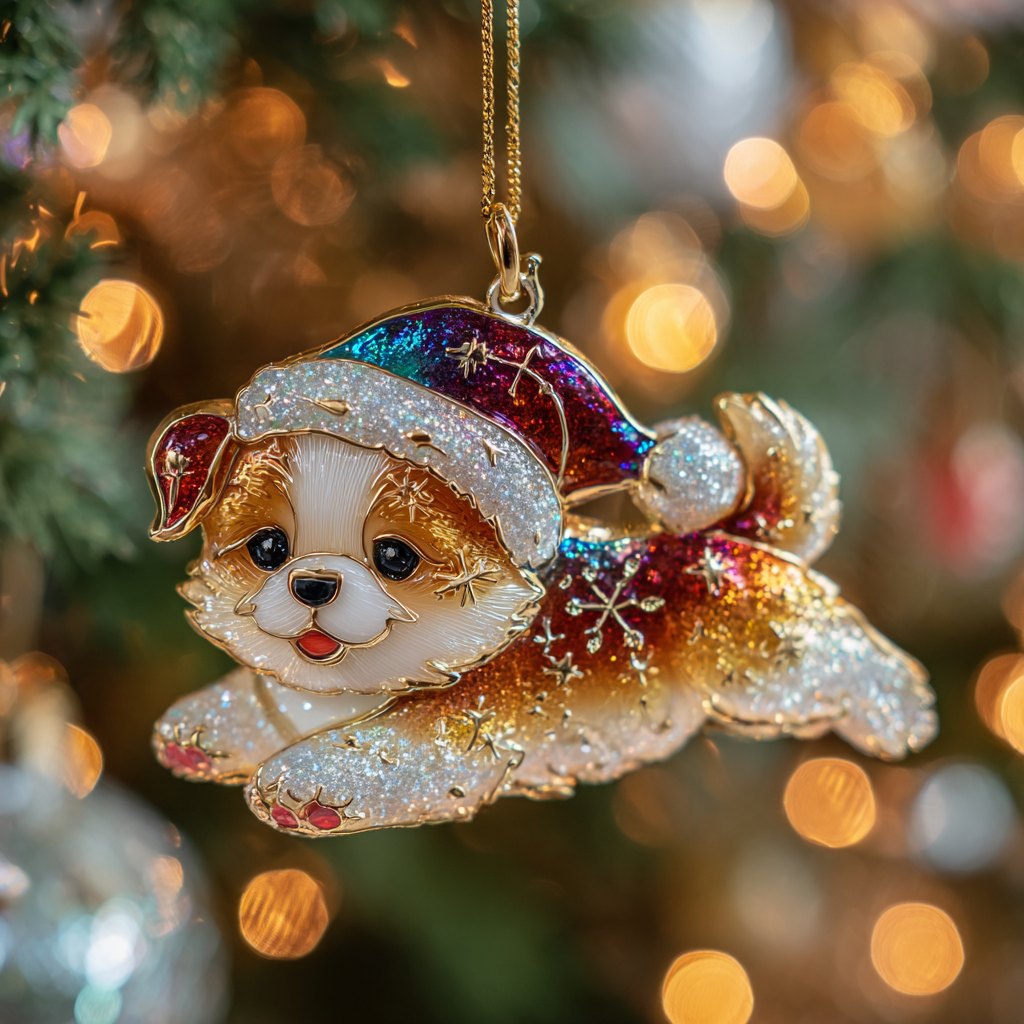 Happy Winter Friend Christmas Ornament
