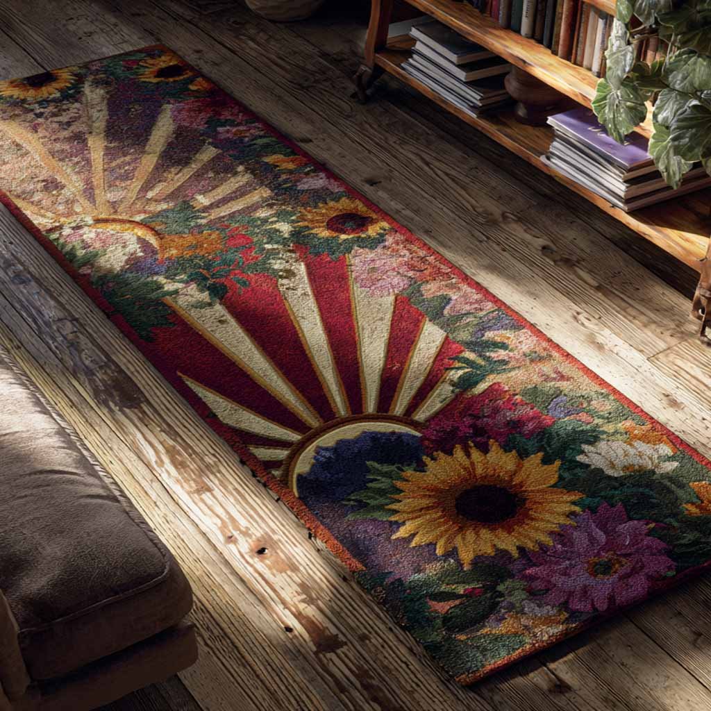 Harvest Glow Runner Carpet Runner Rug - Cute Pet Design | Animal Printed Runner Rug