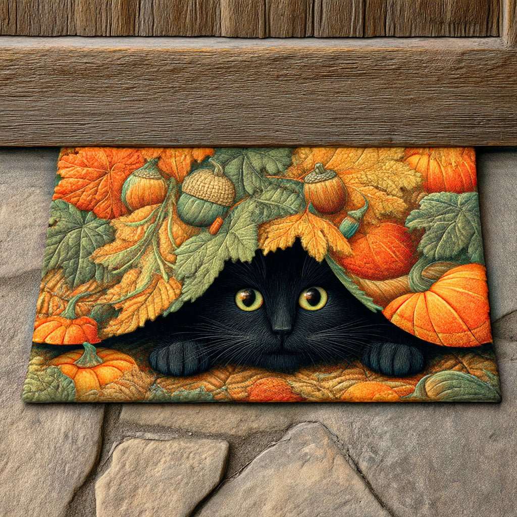 Harvest Shadow Doormat - Seasonal Holiday Design | Printed Welcome Doormat