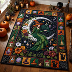 Harvest Witch Path area rug in a living room