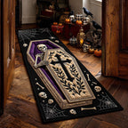Haunted Coffin Runner Rug - Nature Design | Serene Runner Rug
