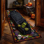 Haunted Coffin Runner Rug - Nature Design | Serene Runner Rug