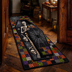 Haunted Coffin Runner Rug - Nature Design | Serene Runner Rug