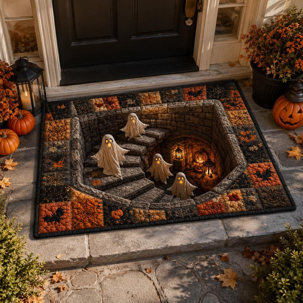 Haunted Stairway Doormat - Nature Design | Printed Welcome Doormat