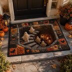 Haunted Stairway Doormat - Nature Design | Printed Welcome Doormat