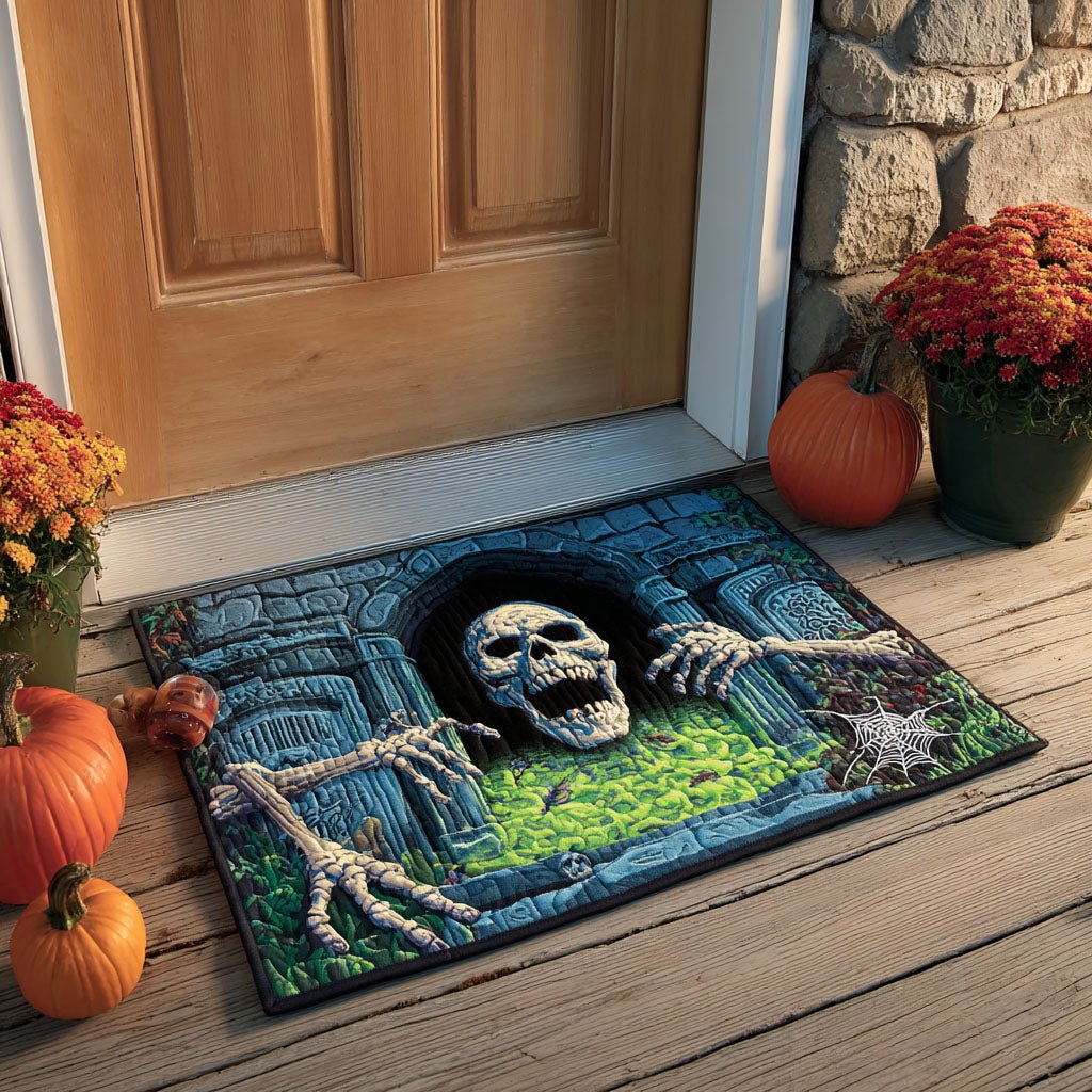 Haunted Threshold Doormat - Nature Design | Printed Welcome Doormat