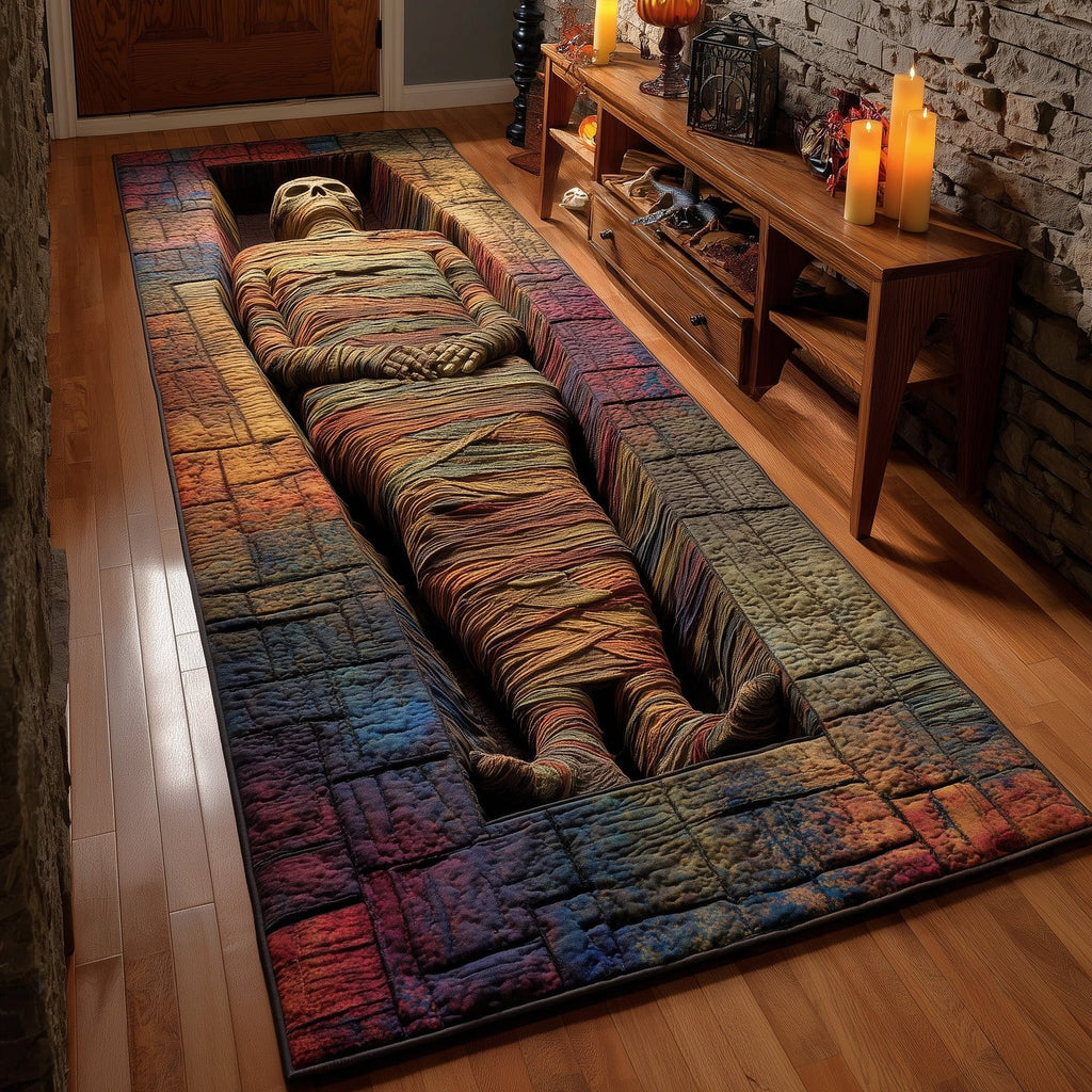 Haunted Tomb Runner Rug - Nature Design | Serene Runner Rug
