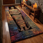 Haunted Tomb Runner Rug - Nature Design | Serene Runner Rug