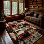 Hearthside Wilderness area rug in a living room