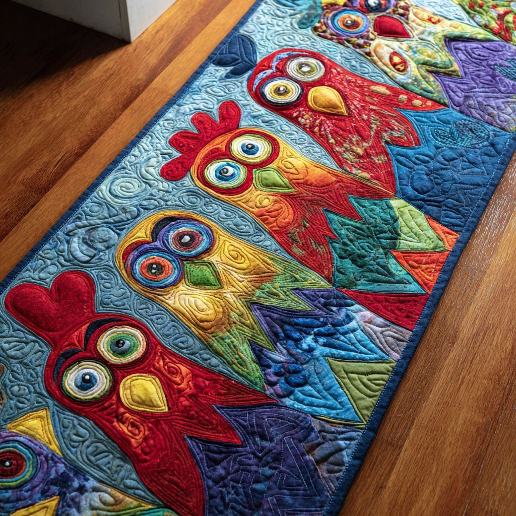 Hen Party Runner Carpet Runner Rug - Cute Pet Design | Animal Printed Runner Rug