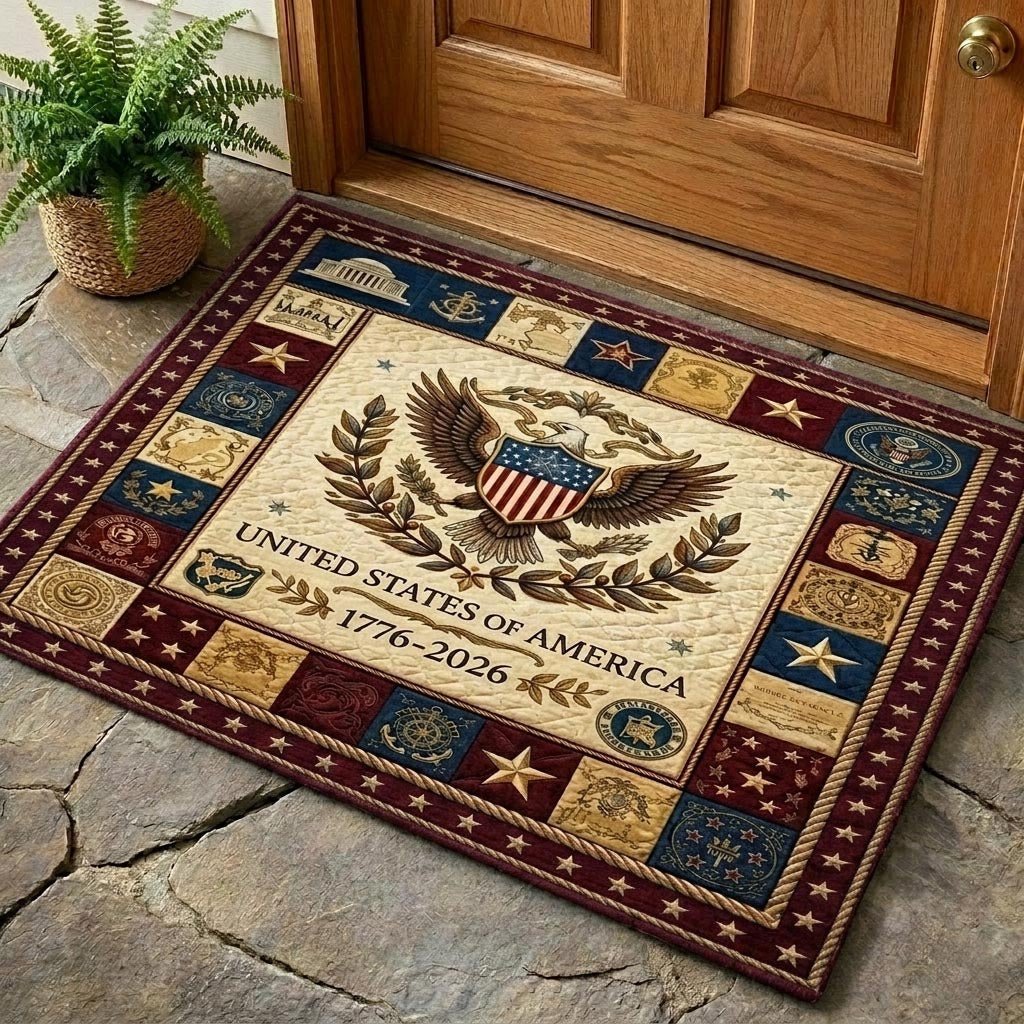 Heritage Patch Doormat - Nature Design | Printed Welcome Doormat