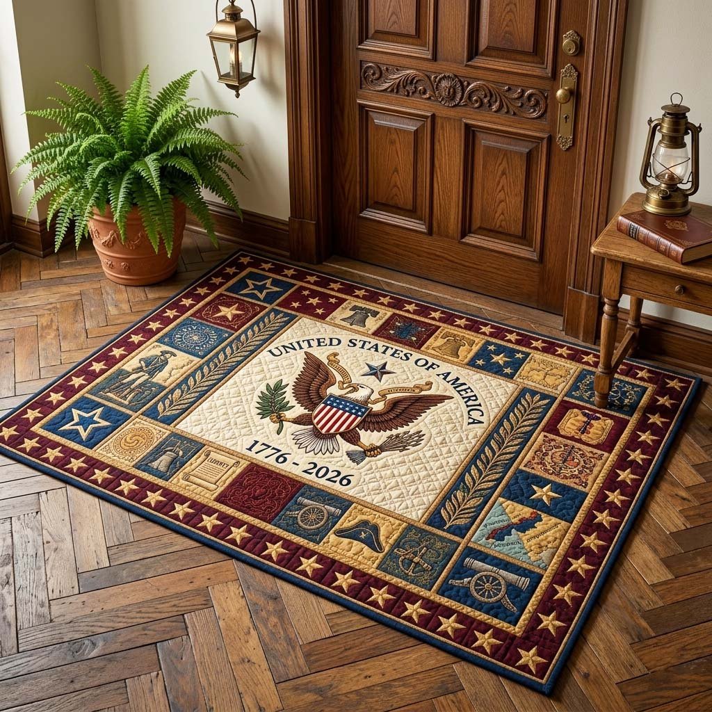 Heritage Patch Doormat - Nature Design | Printed Welcome Doormat