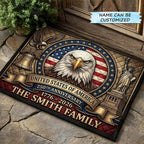 Heritage Patch QTCUZ Doormat - Nature Design | Printed Welcome Doormat