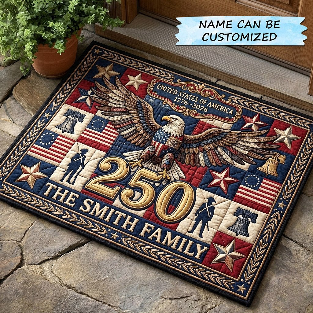 Heritage Patch QTCUZ Doormat - Nature Design | Printed Welcome Doormat
