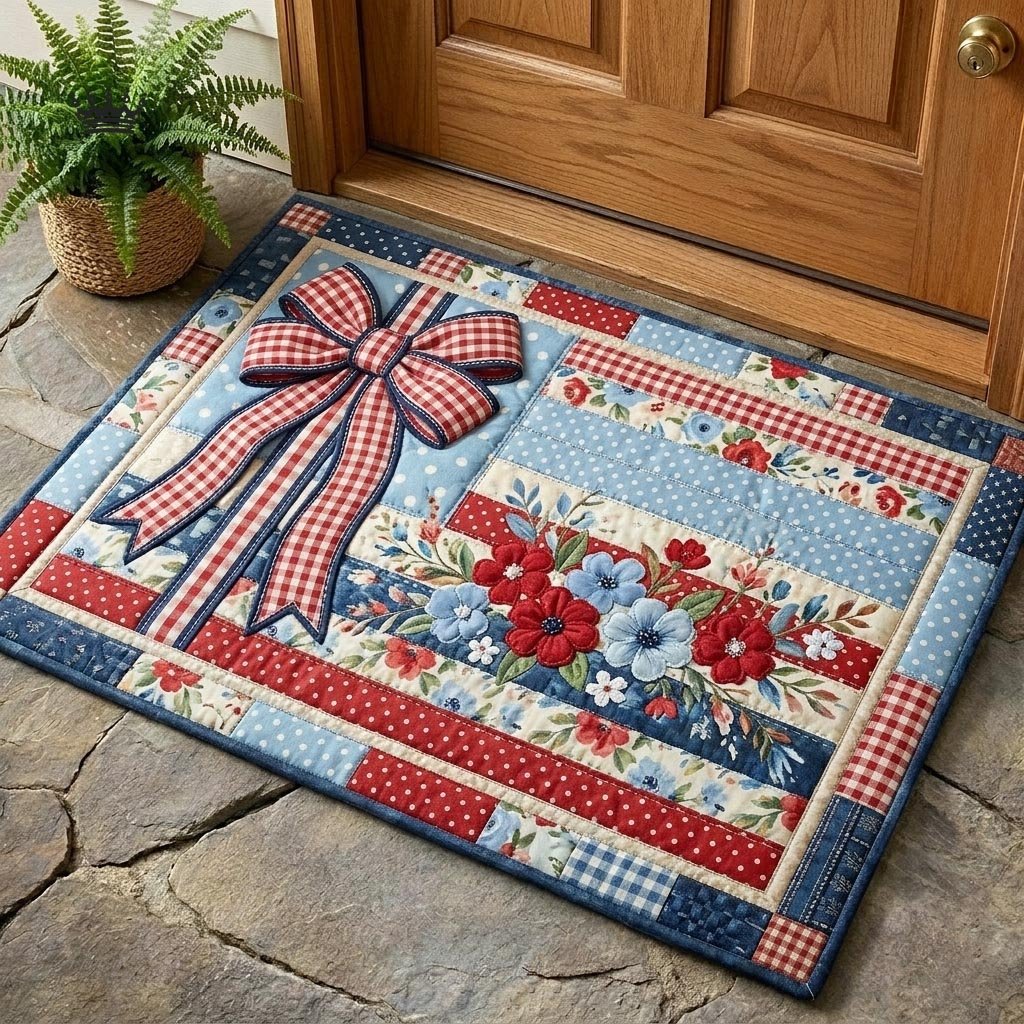 Heritage Stars Doormat - Nature Design | Printed Welcome Doormat