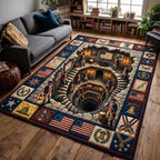 Hero Legacy area rug in a living room