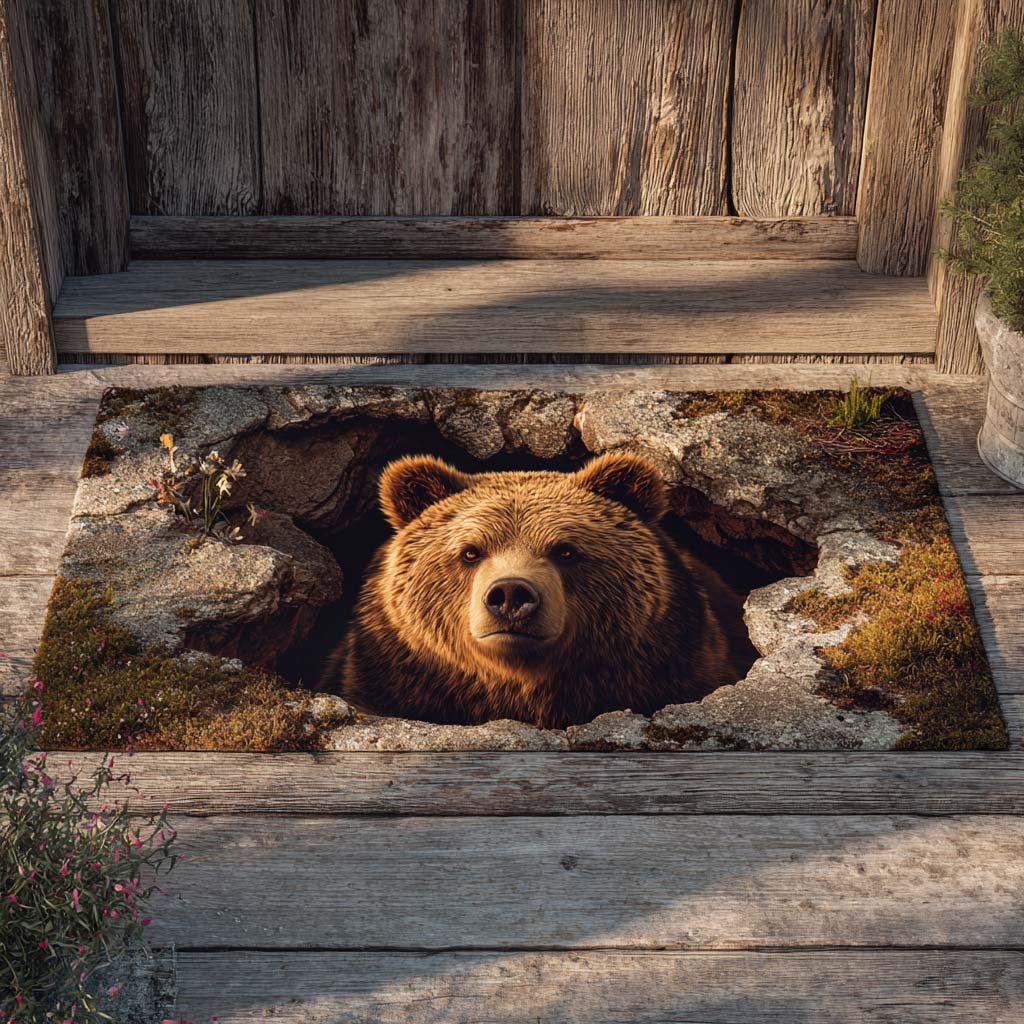 Hidden Den Keeper Doormat - Nature Design | Printed Welcome Doormat