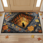 Hidden Library Doormat - Nature Design | Printed Welcome Doormat