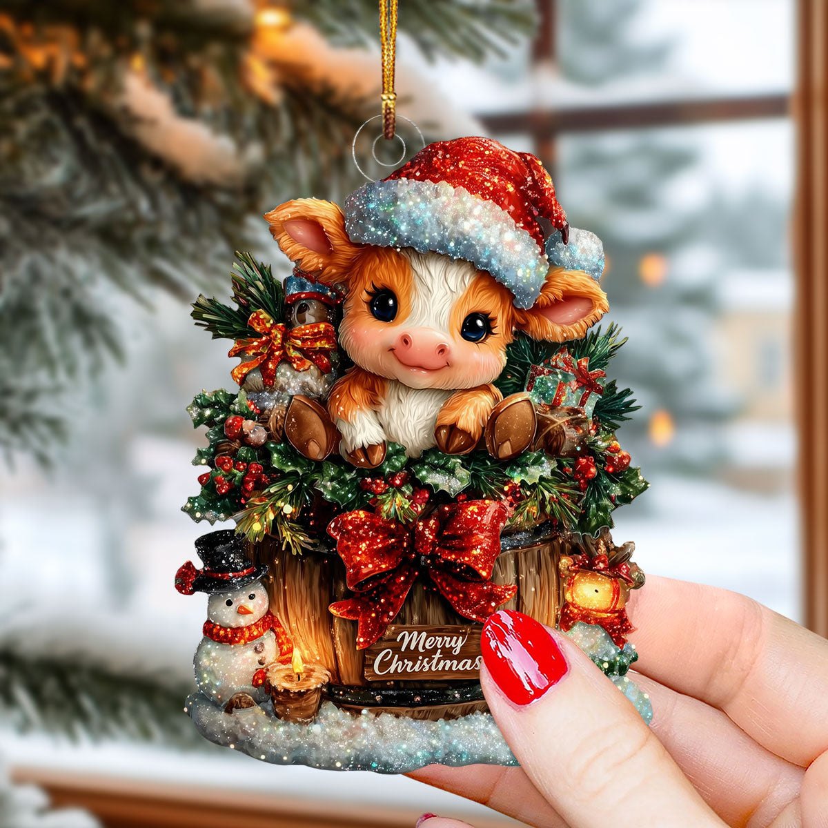 Highland Charm Christmas Ornament