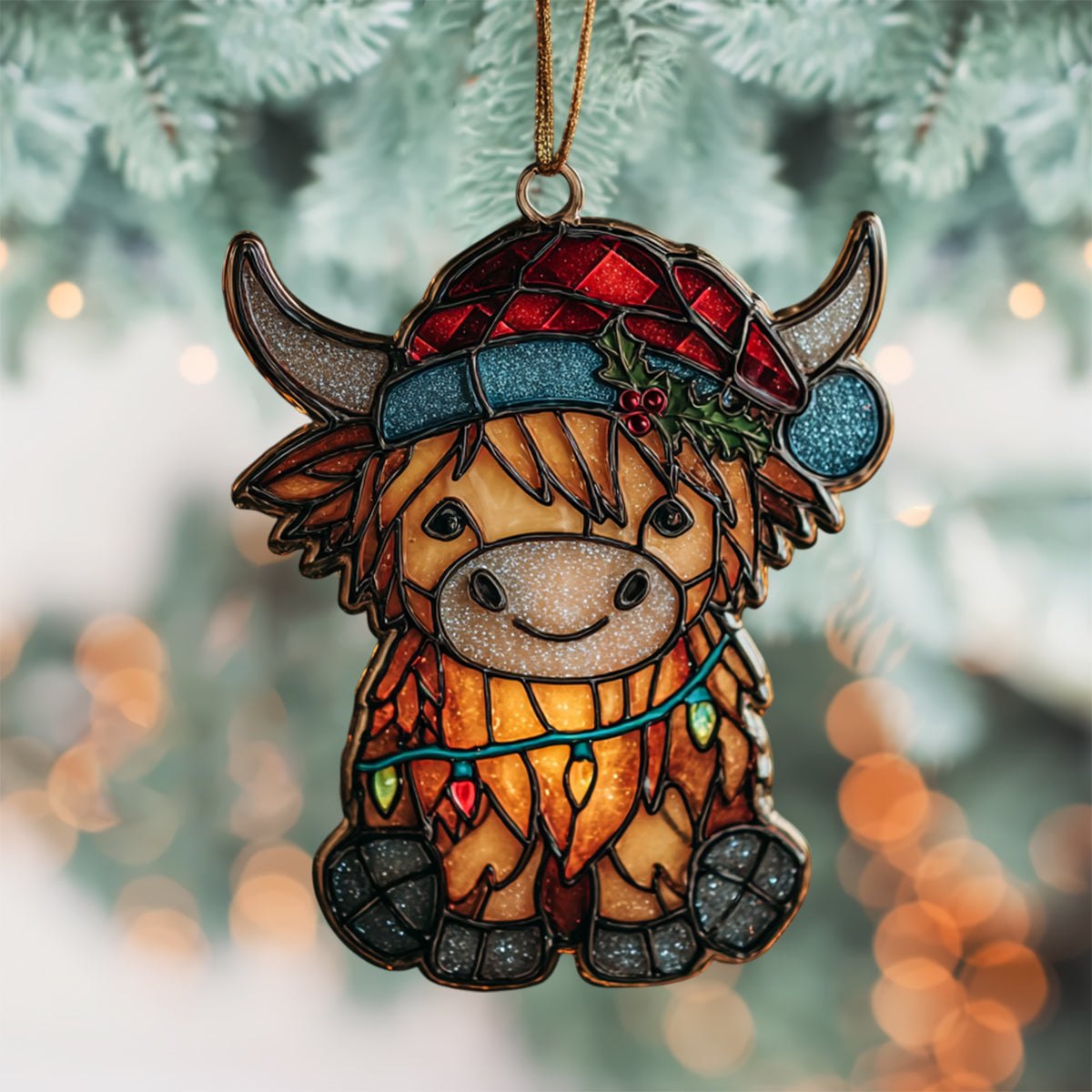 Highland Majesty Christmas Ornament