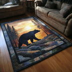 Highland Comfort area rug in a living room