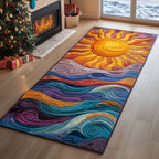 Hippie Sun Runner Rug - Nature Design | Serene Runner Rug
