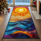 Hippie Sun Runner Rug - Nature Design | Serene Runner Rug