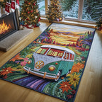 Hippie Van Runner Rug - Nature Design | Serene Runner Rug