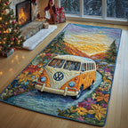 Hippie Van Runner Rug - Nature Design | Serene Runner Rug