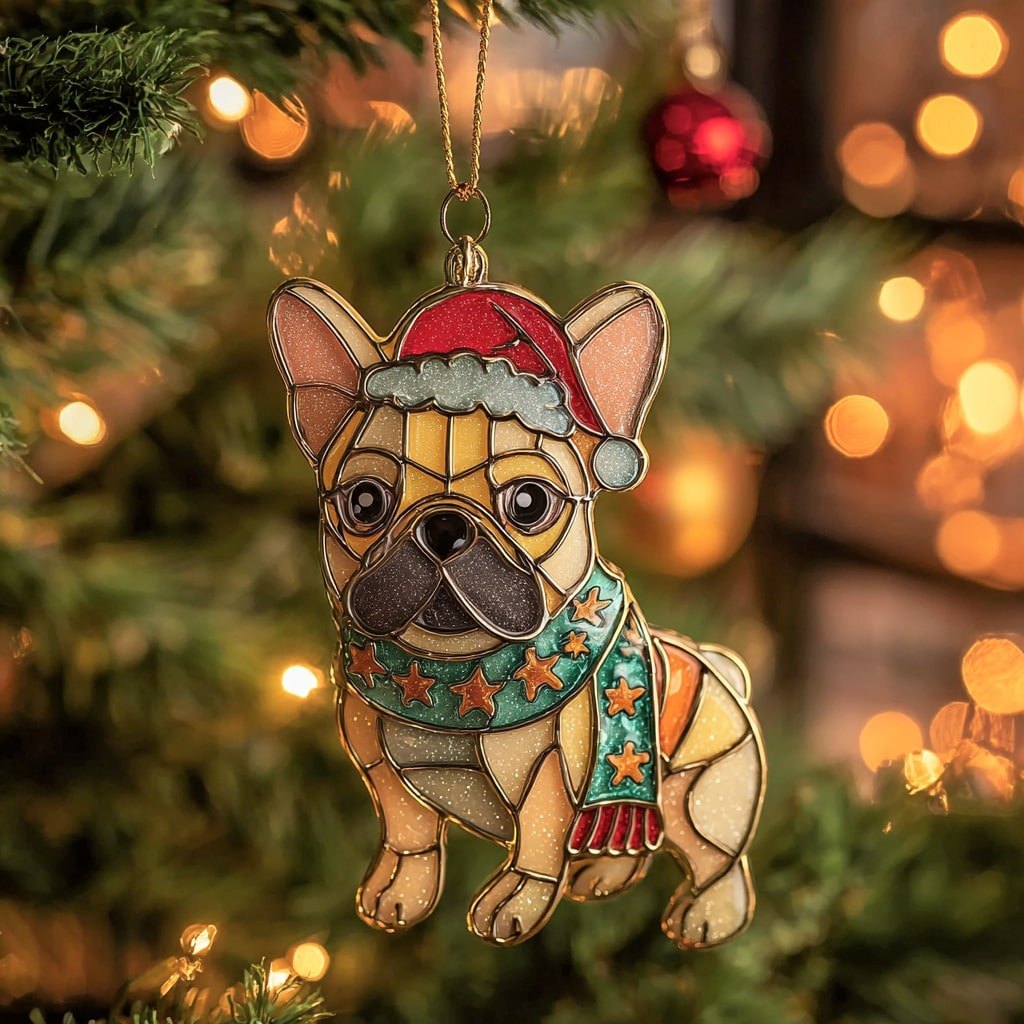 Holiday Tail Christmas Ornament