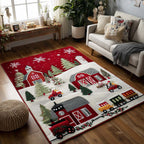 Holiday Barn area rug in a living room