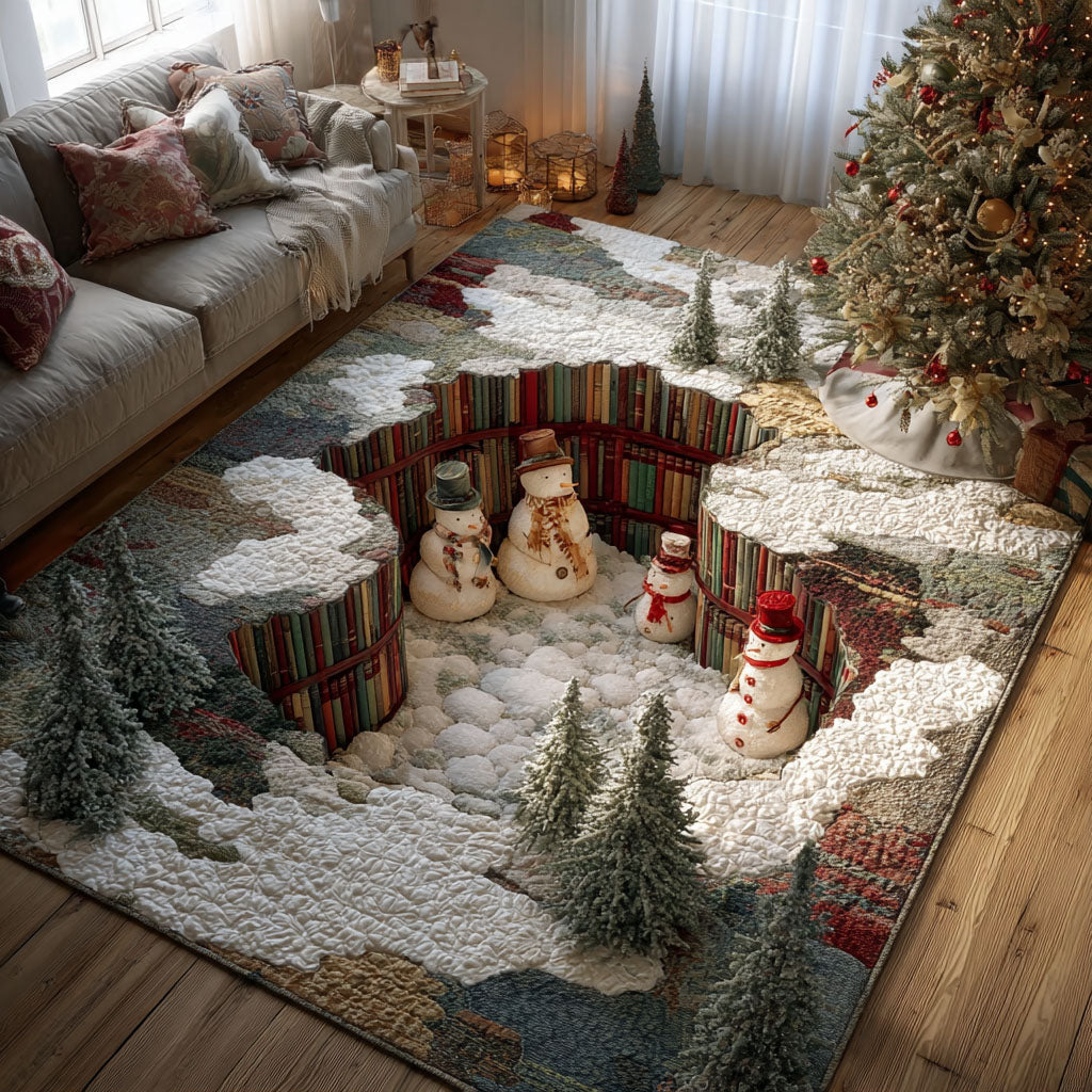 Holiday Chasm area rug in a living room