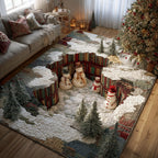 Holiday Chasm area rug in a living room