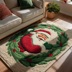 Holiday Dream area rug in a living room