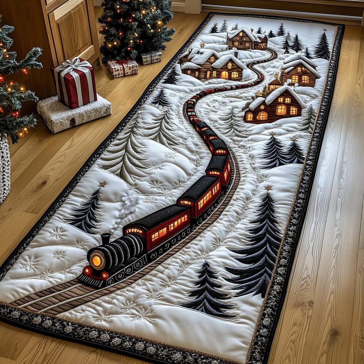 Holiday Express Runner Rug - Nature Design | Serene Runner Rug