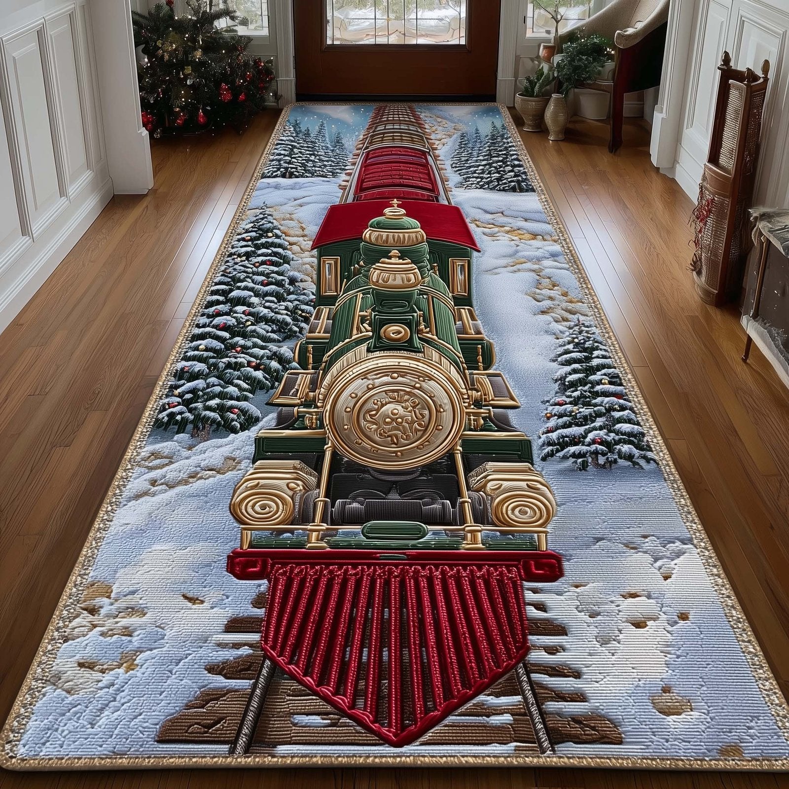 Holiday Express Runner Rug - Nature Design | Serene Runner Rug