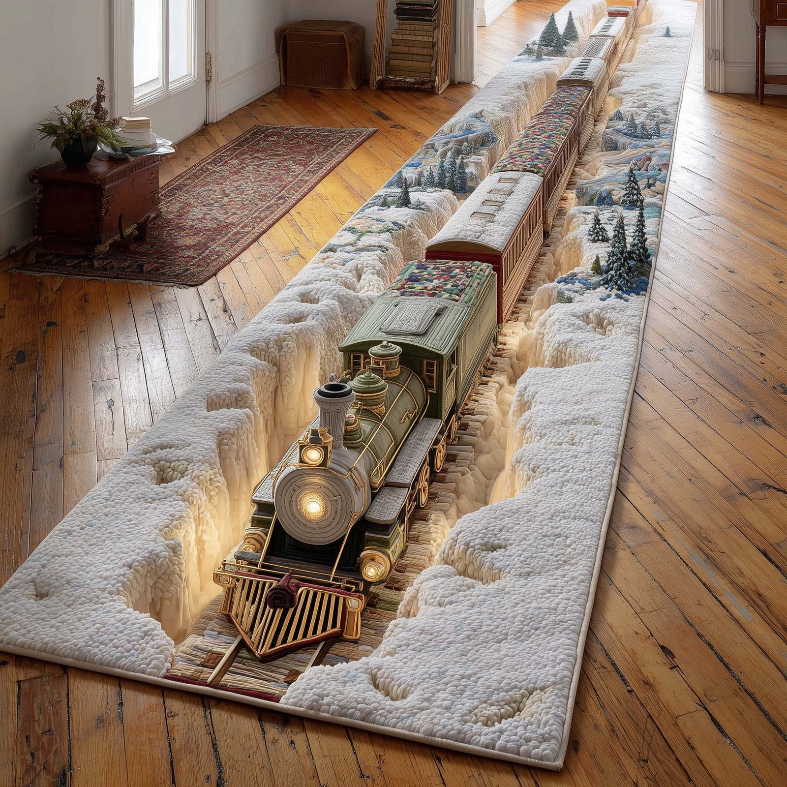 Holiday Express Runner Rug - Nature Design | Serene Runner Rug