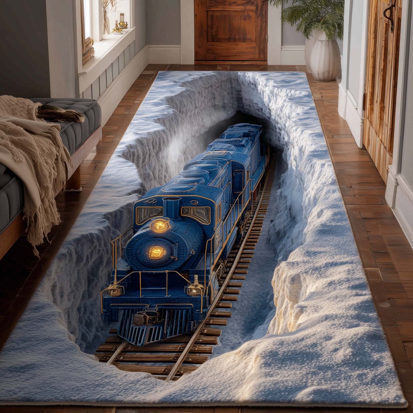 Holiday Express Runner Rug - Nature Design | Serene Runner Rug